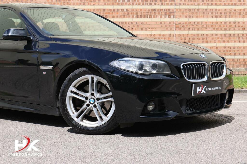 BMW 5 Series 2.0 520D M Sport Euro 6 Ss Black #4