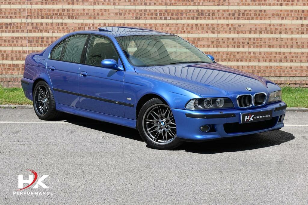 BMW M5 4.9I 4dr Blue