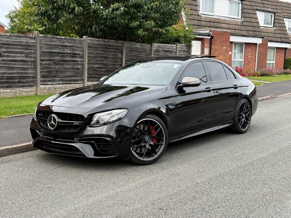 Mercedes-Benz E Class Saloon 4.0 E63 V8 Biturbo Amg S Premium Spds Mct WM17LLD Black
