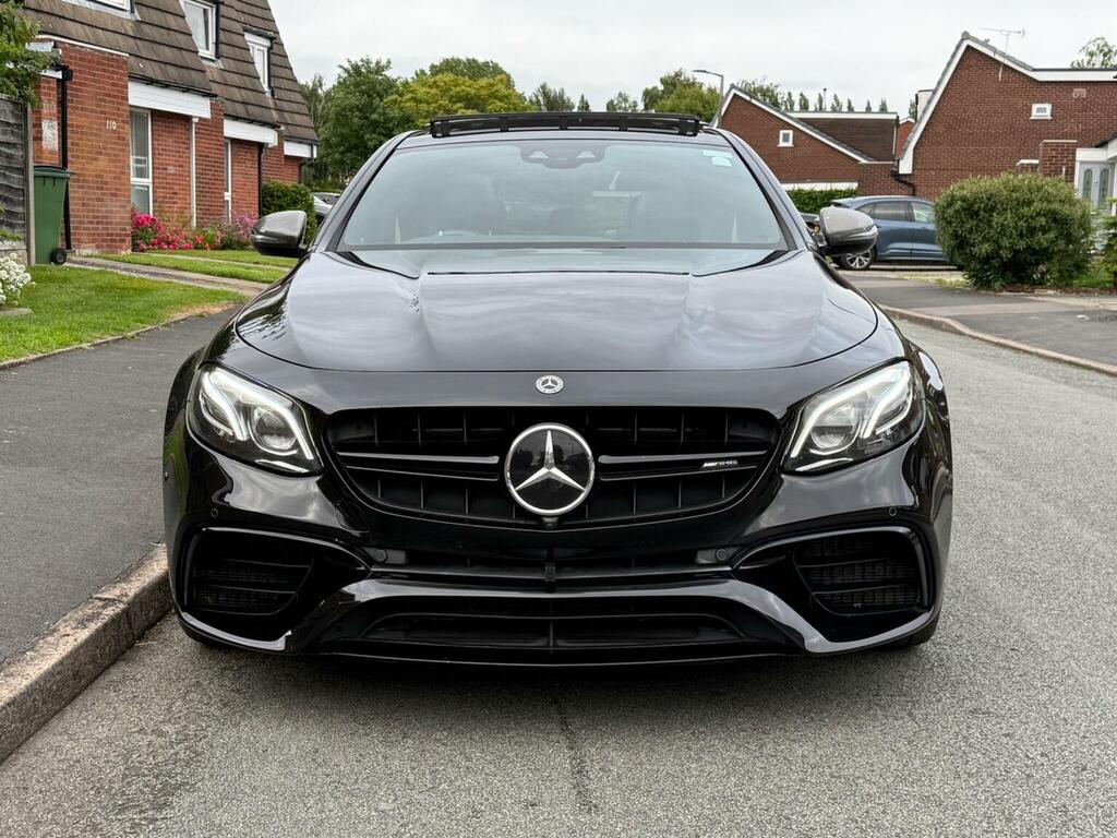 Mercedes-Benz E Class Saloon 4.0 E63 V8 Biturbo Amg S Premium Spds Mct WM17LLD Black #2