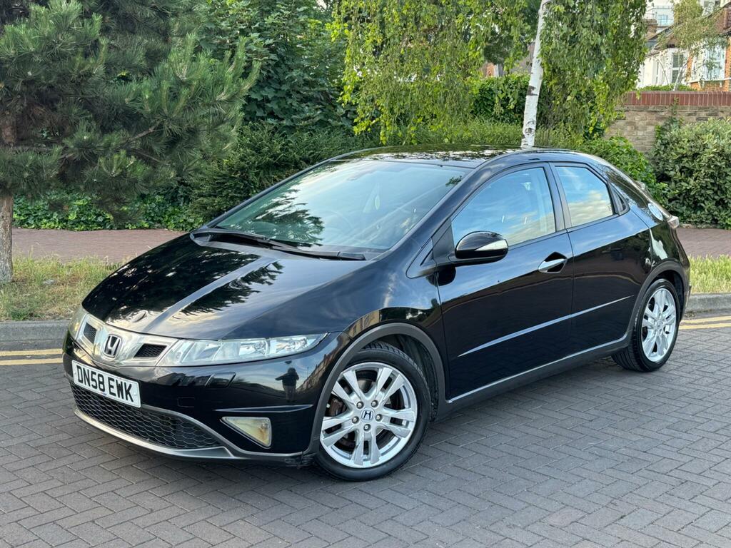 Honda Civic Ex Gt Black #2