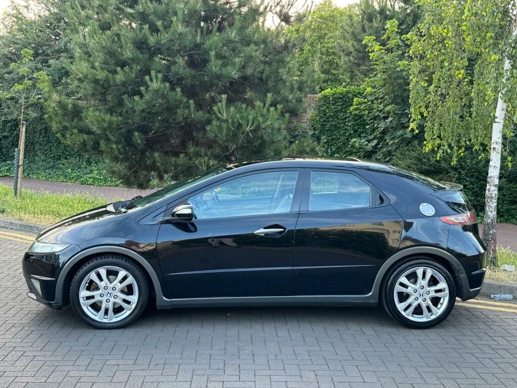 Honda Civic Ex Gt Black #5