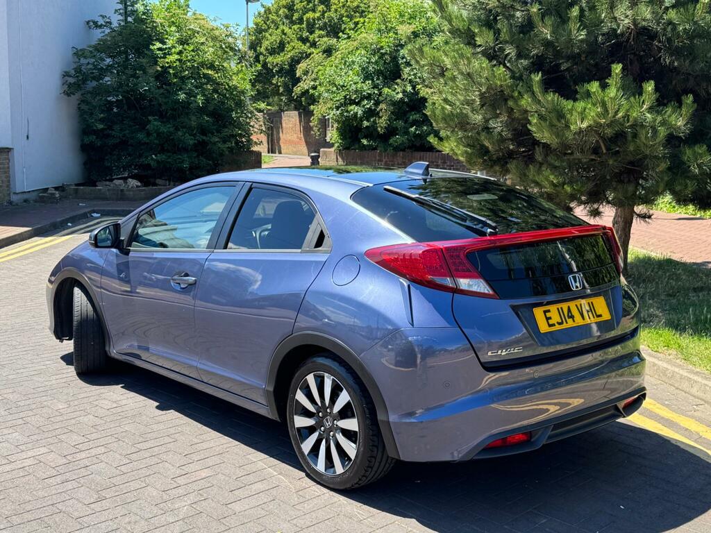 Honda Civic Sr Blue #4