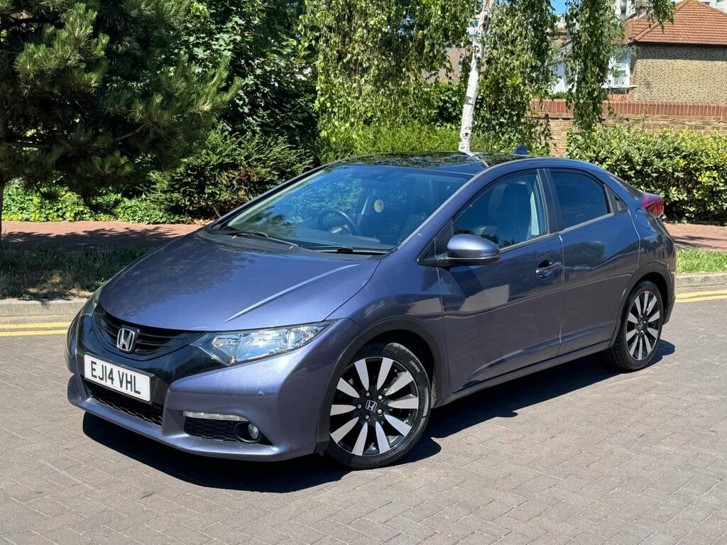 Honda Civic Sr Blue #3