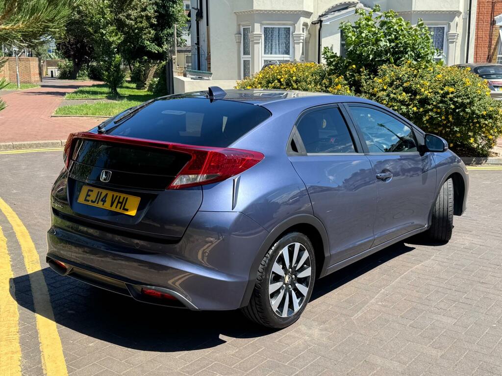 Honda Civic Sr Blue #2