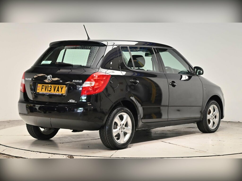 Skoda Fabia 1.2 Tsi Se Dsg Euro 5 Black #6