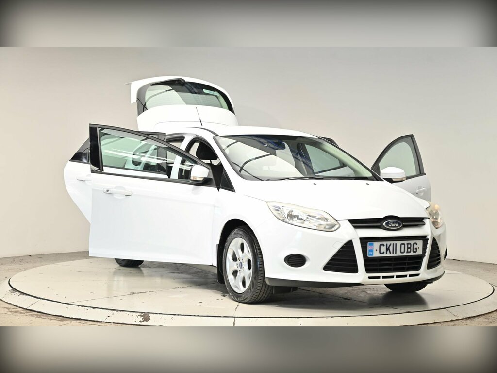 Ford Focus 1.6 Tdci Titanium Euro 5 Ss White #44