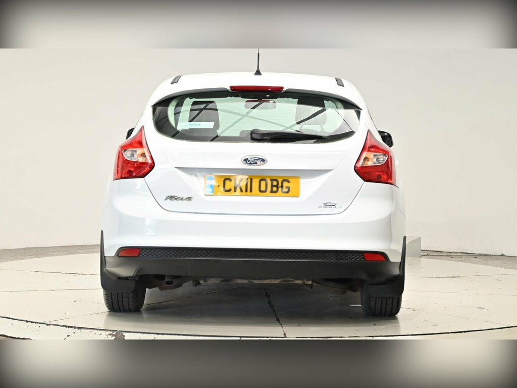 Ford Focus 1.6 Tdci Titanium Euro 5 Ss White #5
