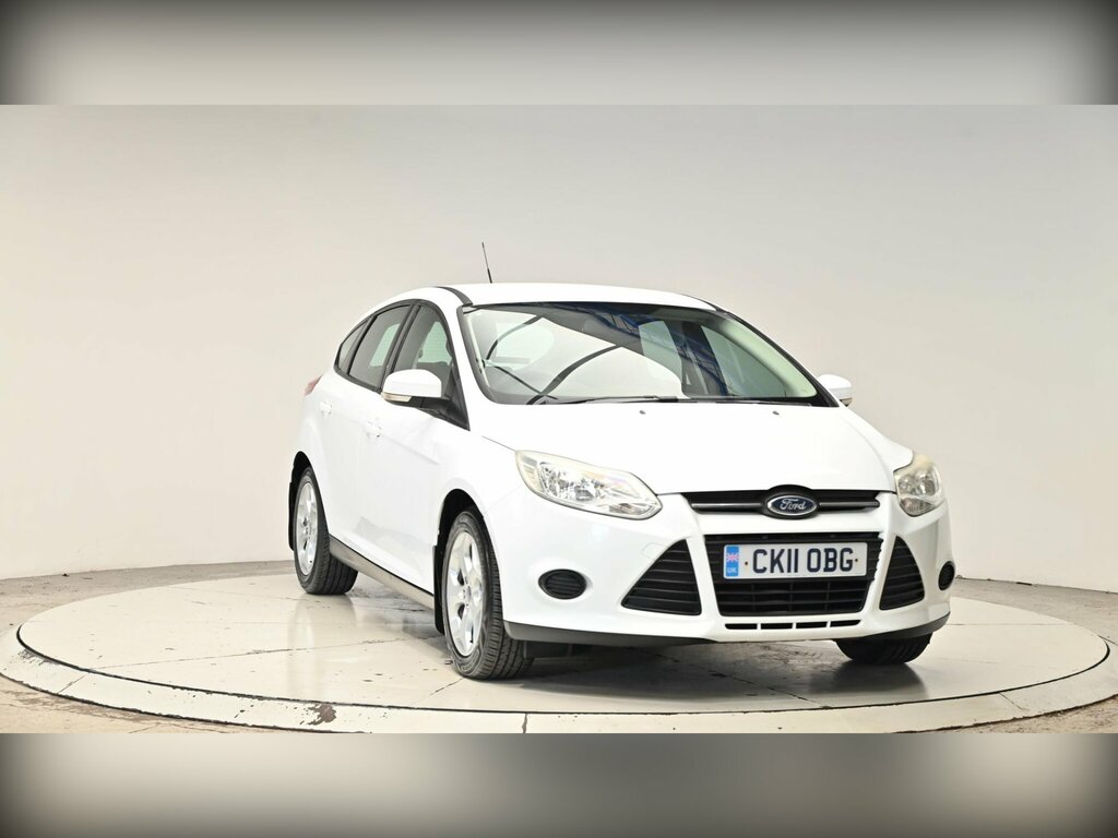 Ford Focus 1.6 Tdci Titanium Euro 5 Ss White #9