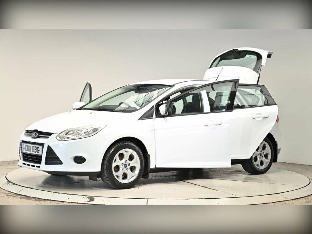 Ford Focus 1.6 Tdci Titanium Euro 5 Ss White #50