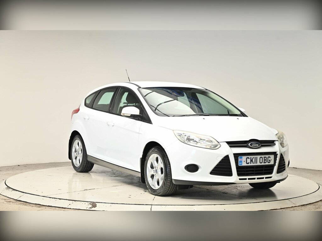 Ford Focus 1.6 Tdci Titanium Euro 5 Ss White #8