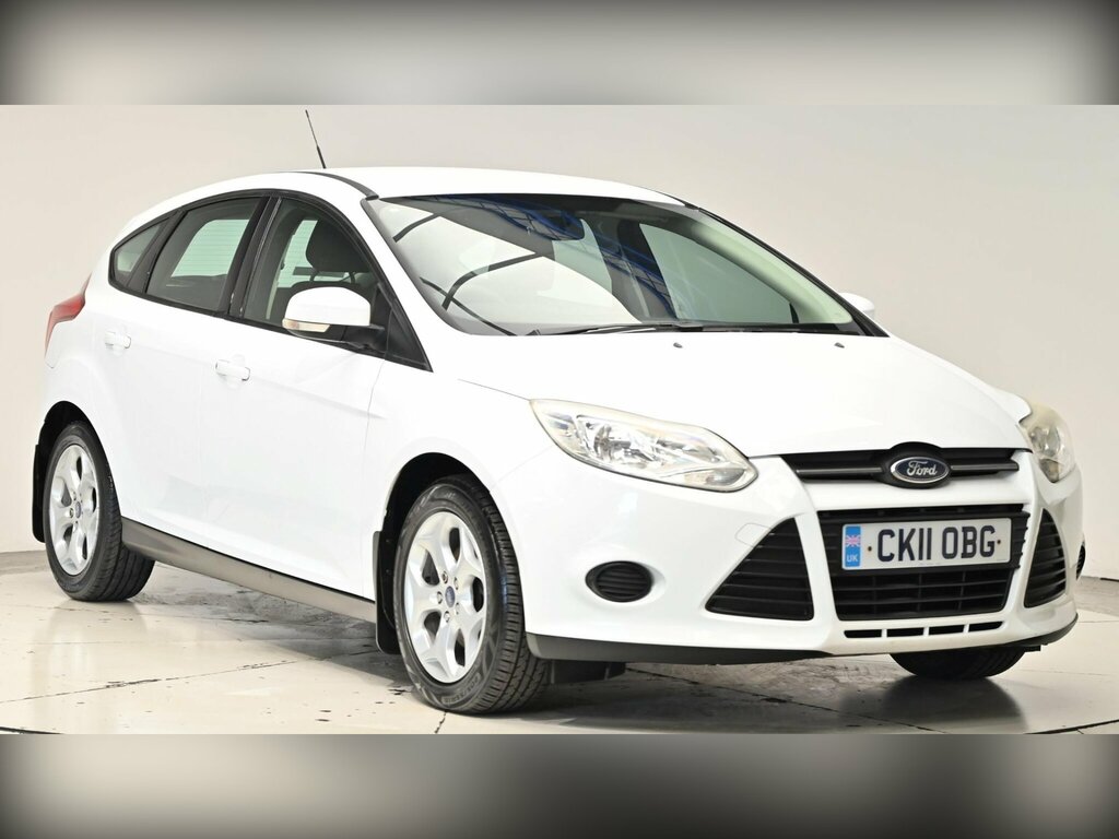 Ford Focus 1.6 Tdci Titanium Euro 5 Ss White #1