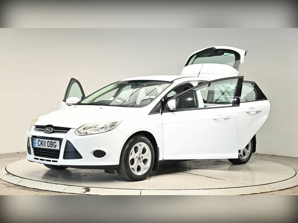 Ford Focus 1.6 Tdci Titanium Euro 5 Ss White #49