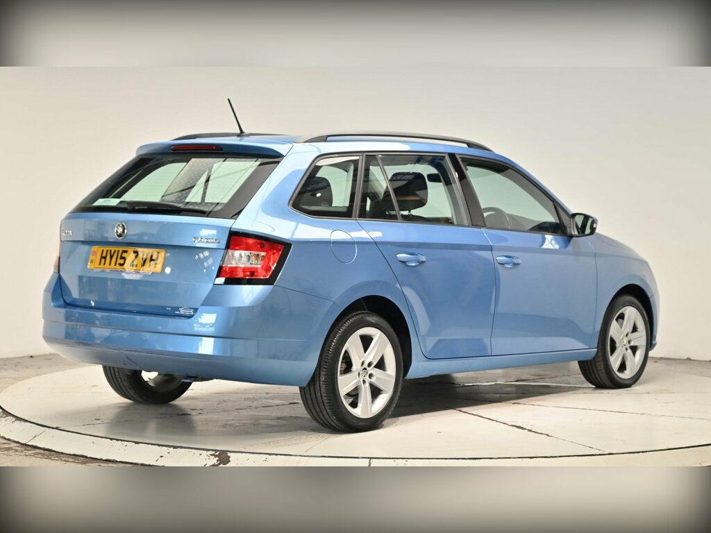 Skoda Fabia 1.4 Tdi Se L Euro 6 Ss Blue #6