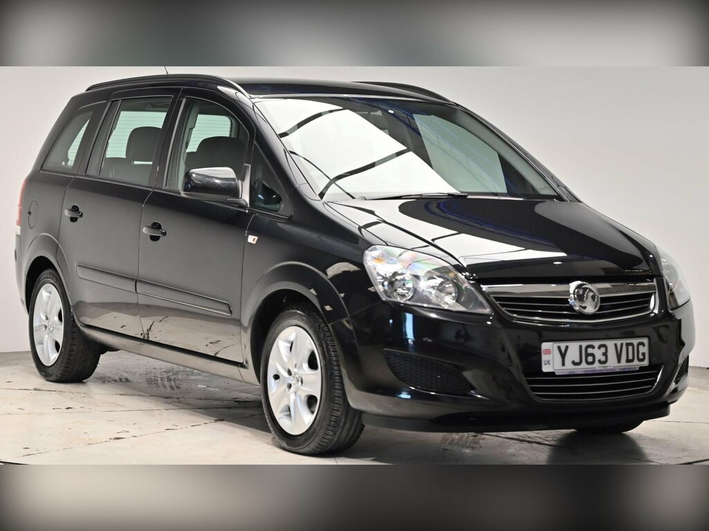 Vauxhall Zafira 1.6 16V Exclusiv Euro 5 Black