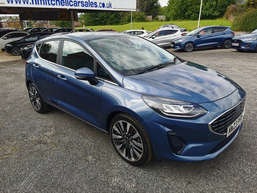 Ford Fiesta 1L St-line X Blue