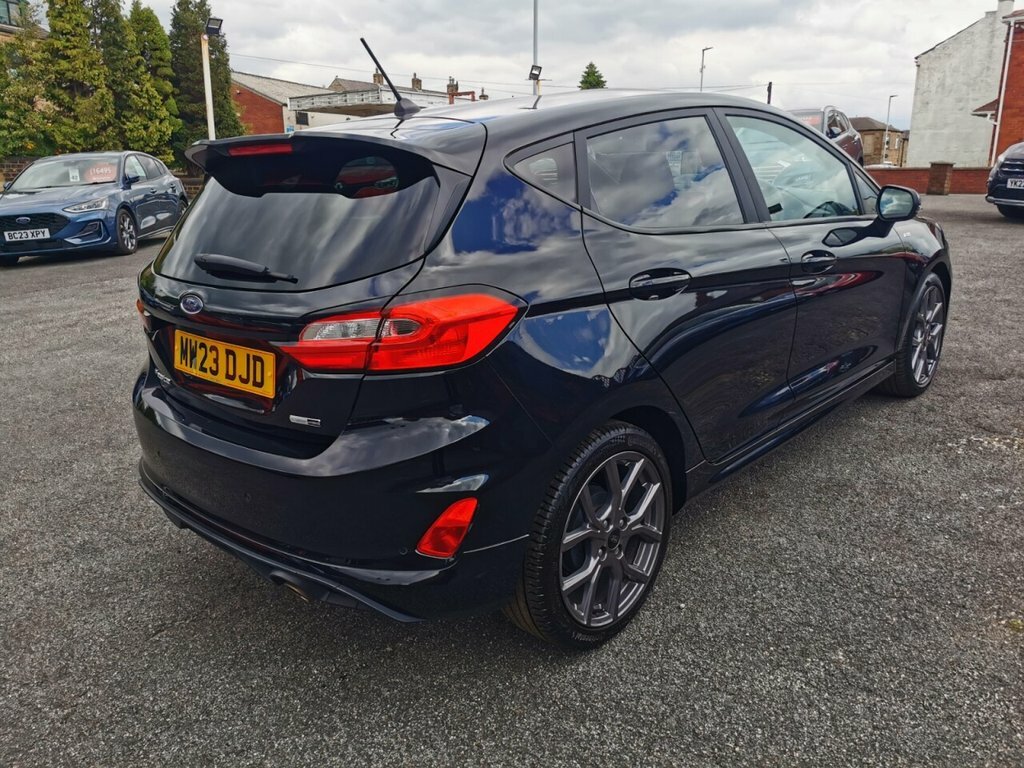 Ford Fiesta 1L St-line Edition MW23DJD Black #6