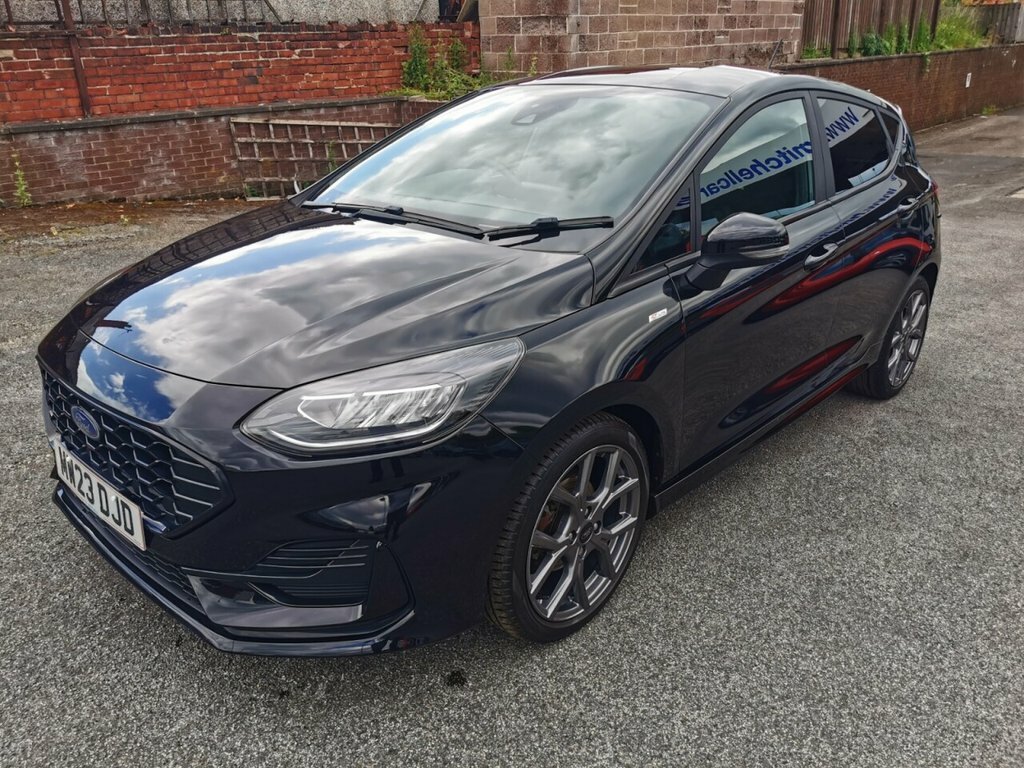 Ford Fiesta 1L St-line Edition MW23DJD Black #3