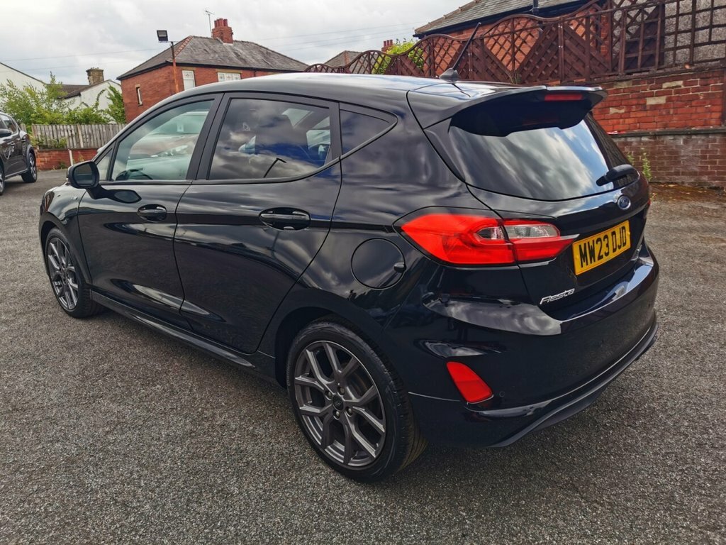 Ford Fiesta 1L St-line Edition MW23DJD Black #4