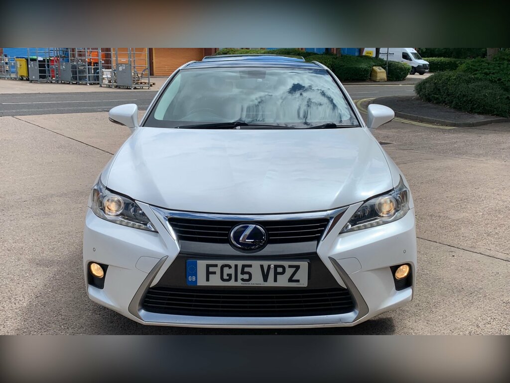 Lexus CT 1.8 200H Advance Plus Hatchback Hybrid White #2