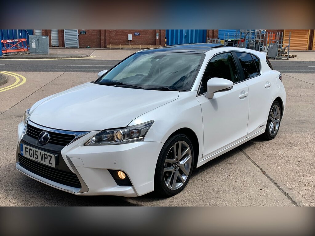 Lexus CT 1.8 200H Advance Plus Hatchback Hybrid White #4