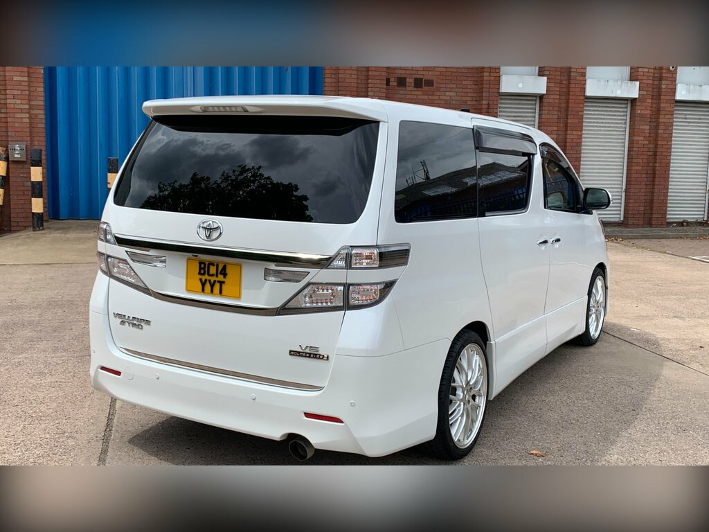 Toyota Vellfire 2.4 201414 7 Seats Mpv Ulez Black #13