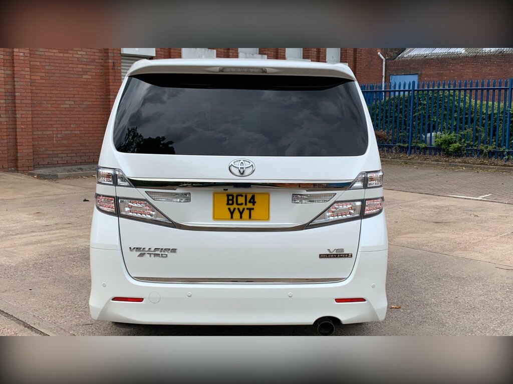 Toyota Vellfire 2.4 201414 7 Seats Mpv Ulez Black #9