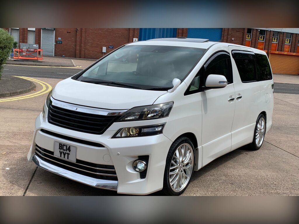 Toyota Vellfire 3.5 Z Golden Eyes 2 V6 7 Seats Ulez White #4