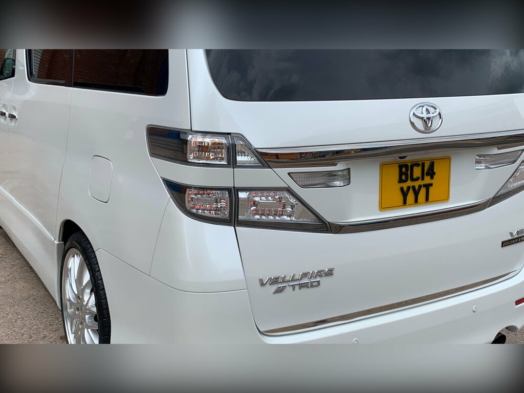 Toyota Vellfire 2.4 201414 7 Seats Mpv Ulez Black #10
