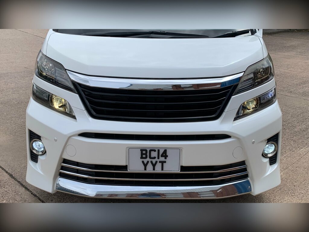 Toyota Vellfire 3.5 Z Golden Eyes 2 V6 7 Seats Ulez White #6