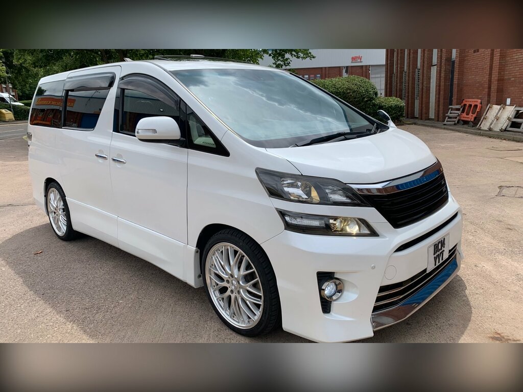 Toyota Vellfire 2.4 201414 7 Seats Mpv Ulez Black #23