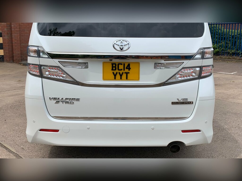 Toyota Vellfire 2.4 201414 7 Seats Mpv Ulez Black #12