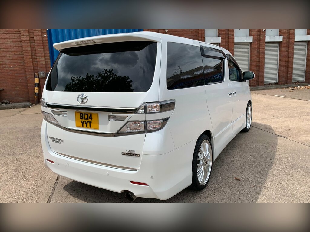 Toyota Vellfire 2.4 201414 7 Seats Mpv Ulez Black #22