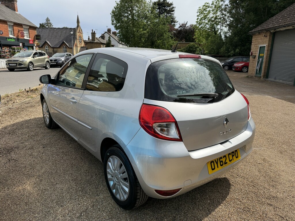 Renault Clio 1.2 Expression One Onwer From New 2012 Silver #3