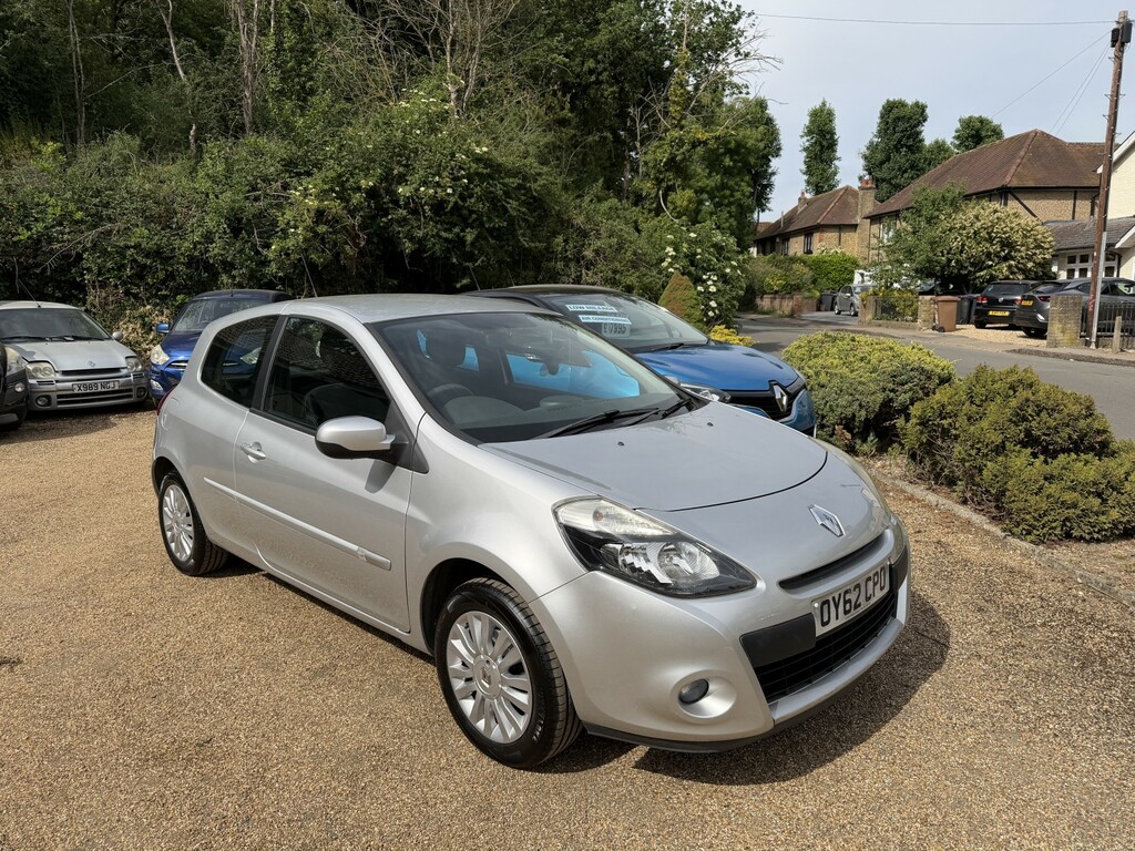 Renault Clio 1.2 Expression One Onwer From New 2012 Silver