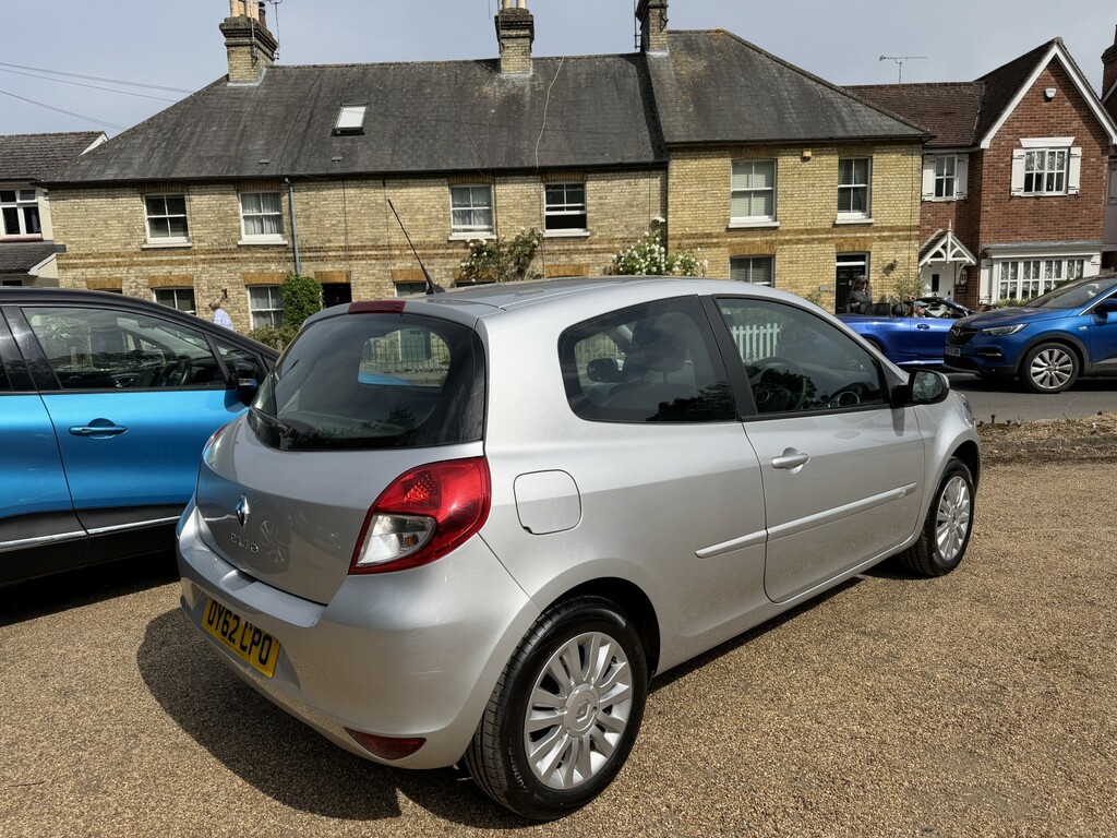 Renault Clio 1.2 Expression One Onwer From New 2012 Silver #5