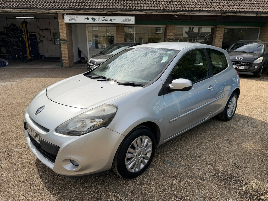 Renault Clio 1.2 Expression One Onwer From New 2012 Silver #2
