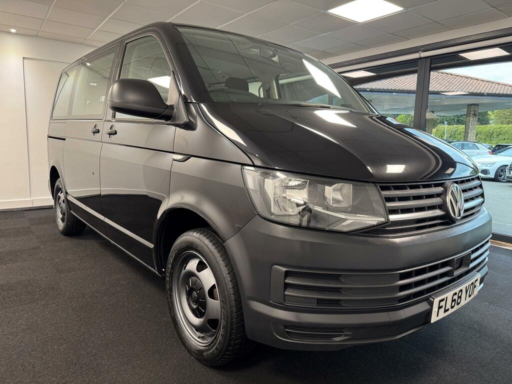 Volkswagen Transporter Shuttle 8 Seater 2.0 Tdi Bluemotion Tech S Minibus Black #3