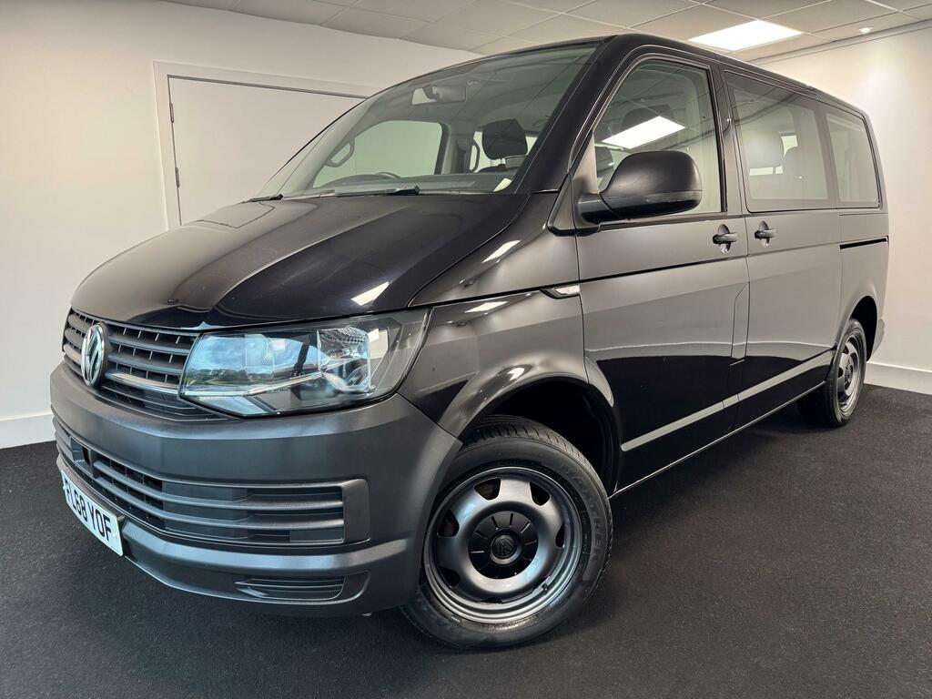 Volkswagen Transporter Shuttle 8 Seater 2.0 Tdi Bluemotion Tech S Minibus Black