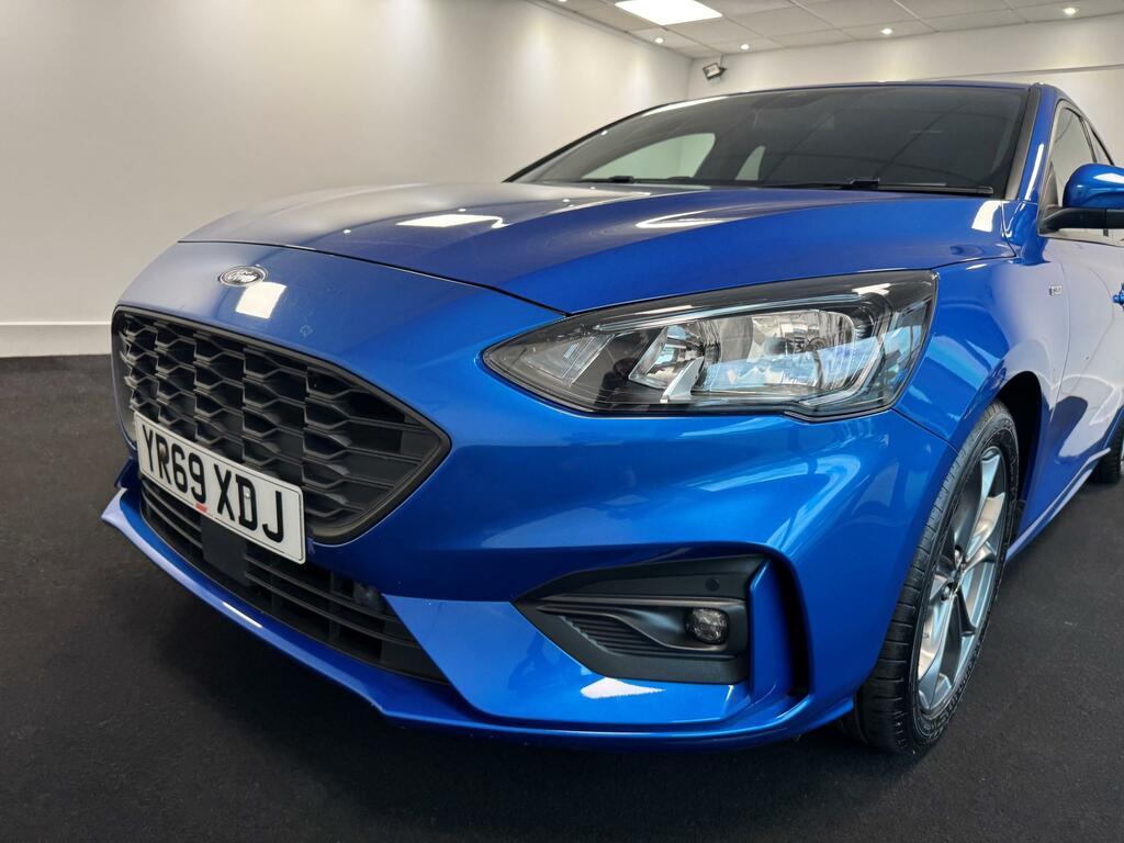Ford Focus 1.0T Ecoboost St-line Hatchback YR69XDJ Blue #5