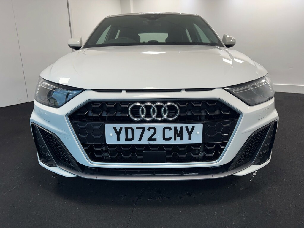 Audi A1 1.0 Tfsi 25 S Line Sportback YD72CMY White #2