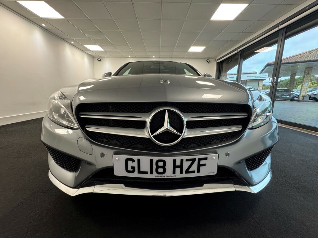 Mercedes-Benz C Class 2.0 C200 Amg Line Premium Plus Saloon Grey #3