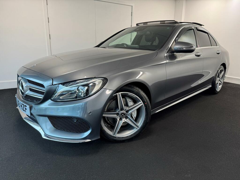 Mercedes-Benz C Class 2.0 C200 Amg Line Premium Plus Saloon Grey