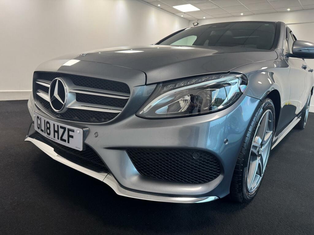 Mercedes-Benz C Class 2.0 C200 Amg Line Premium Plus Saloon Grey #6