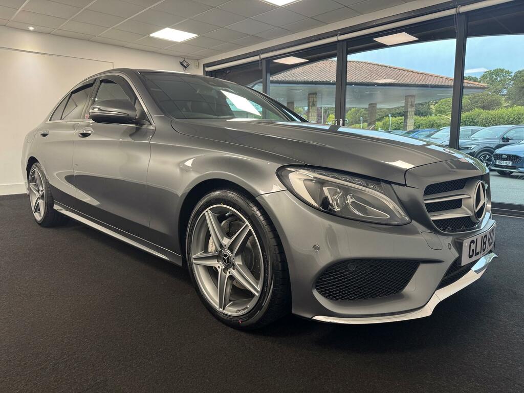 Mercedes-Benz C Class 2.0 C200 Amg Line Premium Plus Saloon Grey #4