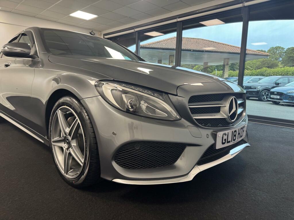 Mercedes-Benz C Class 2.0 C200 Amg Line Premium Plus Saloon Grey #5