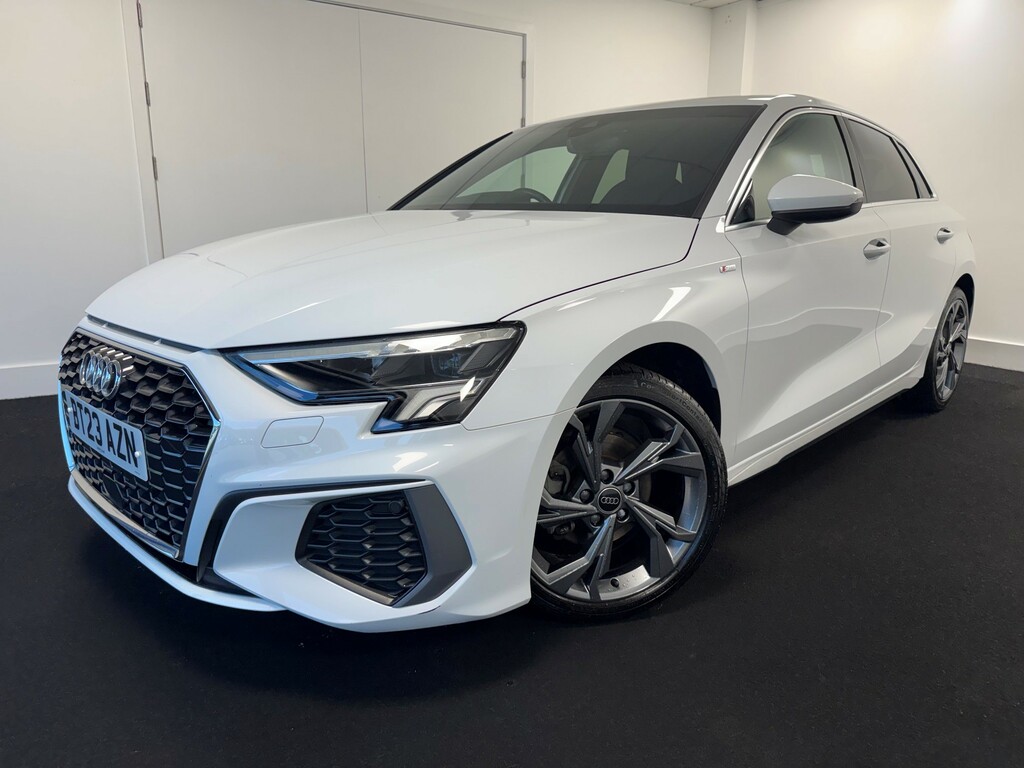 Audi A3 1.0 Tfsi 30 S Line Sportback White