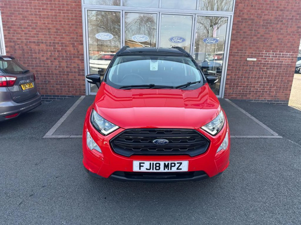 Ford Ecosport 1.0T Ecoboost St-line Suv Euro 6 FJ18MPZ Red #2