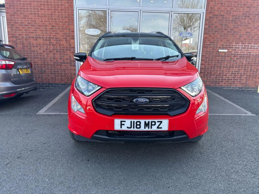 Ford Ecosport 1.0T Ecoboost St-line Suv Euro 6 FJ18MPZ Red #3