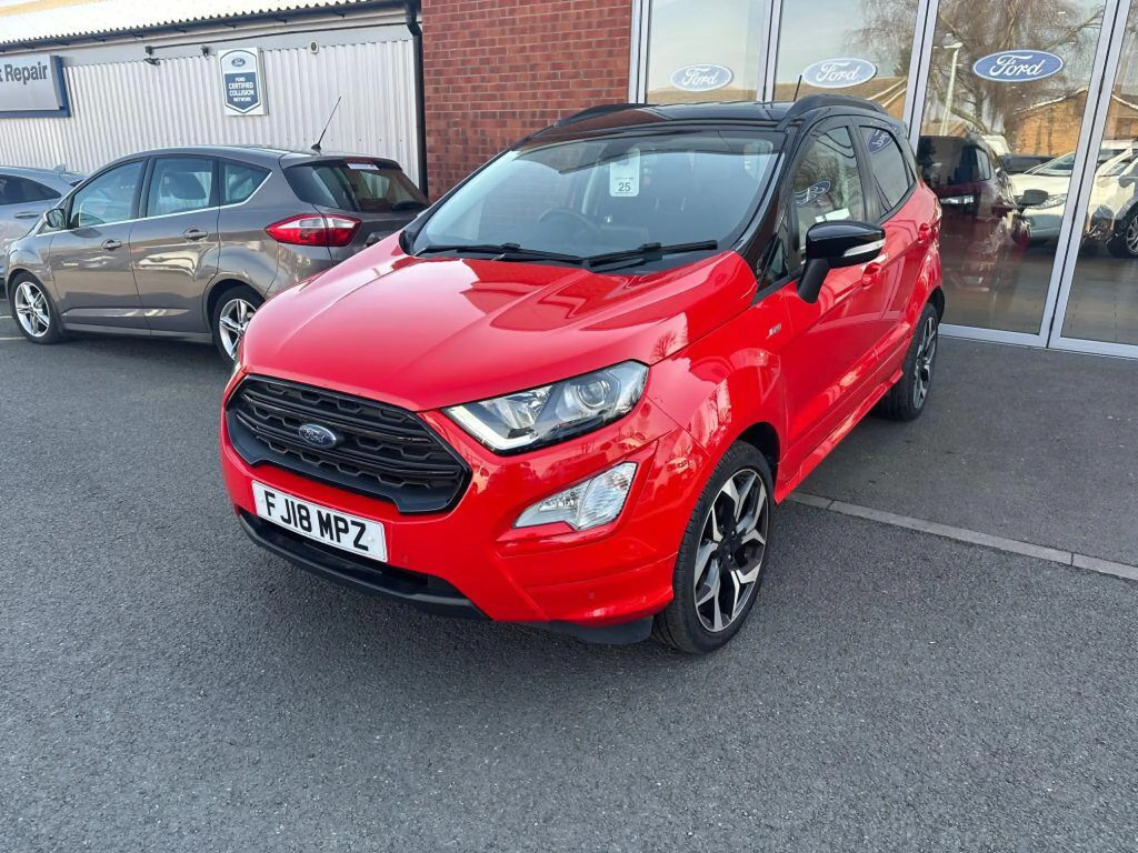 Ford Ecosport 1.0T Ecoboost St-line Suv Euro 6 FJ18MPZ Red #4